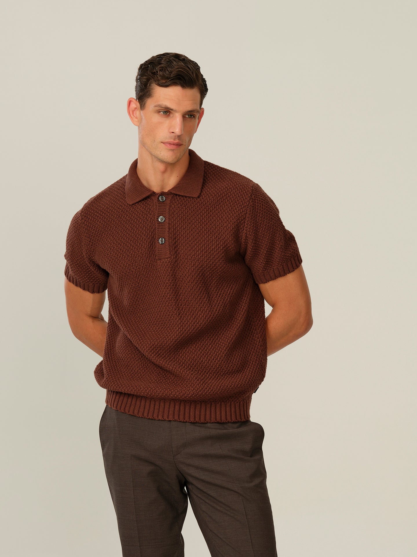 5625 Rico Polo - Dark Brown