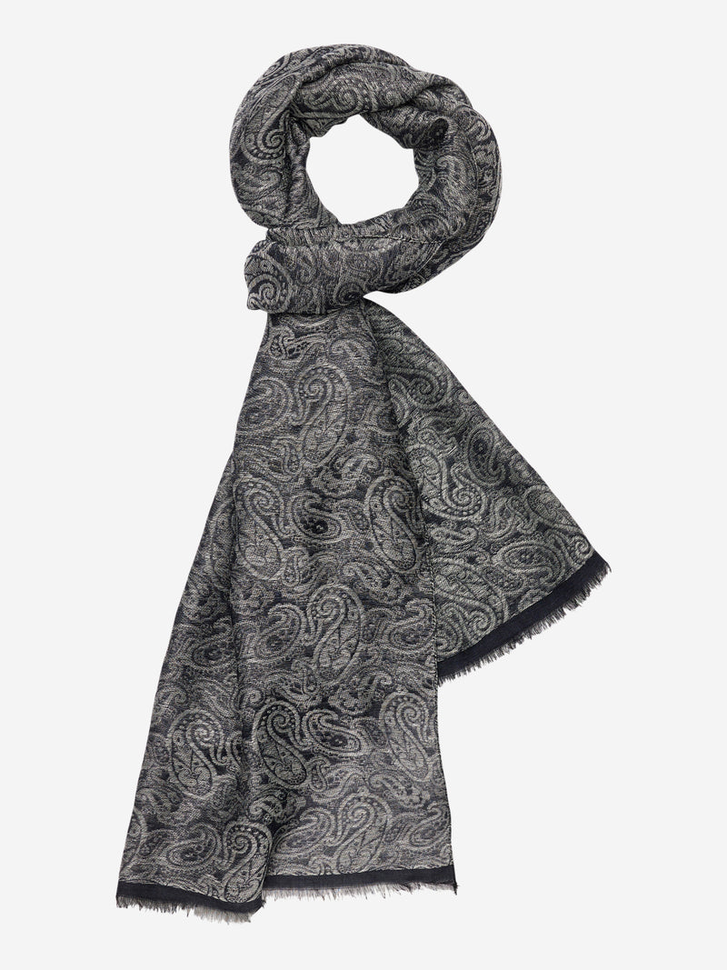 Scarves MW S228 50 cm x 180 cm - Dark Navy Blue