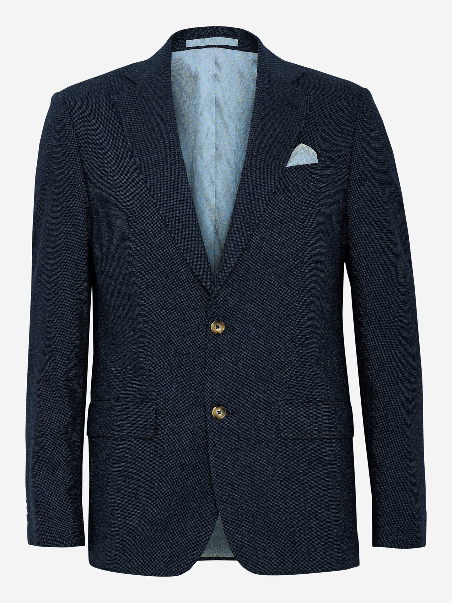 6135 Stretch Star Napoli - Dark Navy Blue | Modern fit