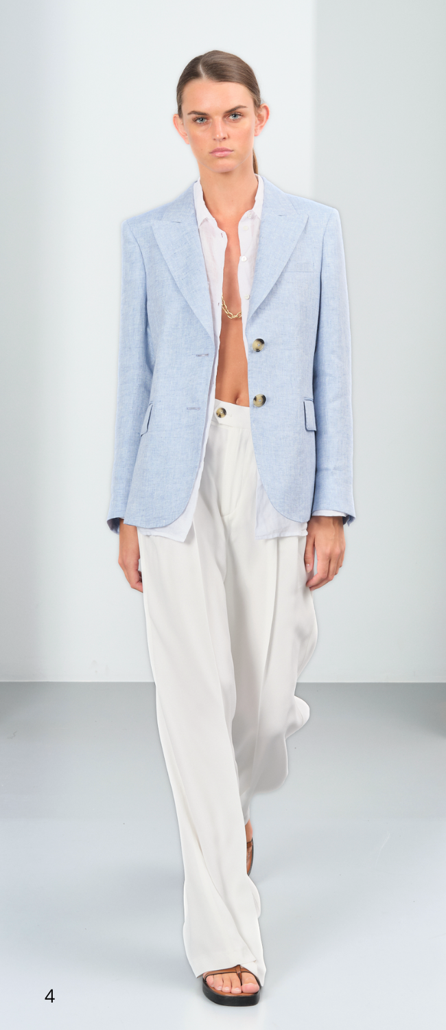 1886 Ginette Pointy - Light Blue