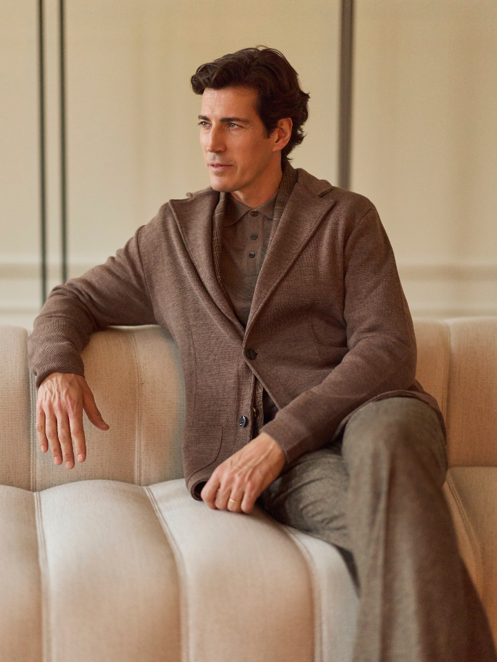 Milano knit cardigan