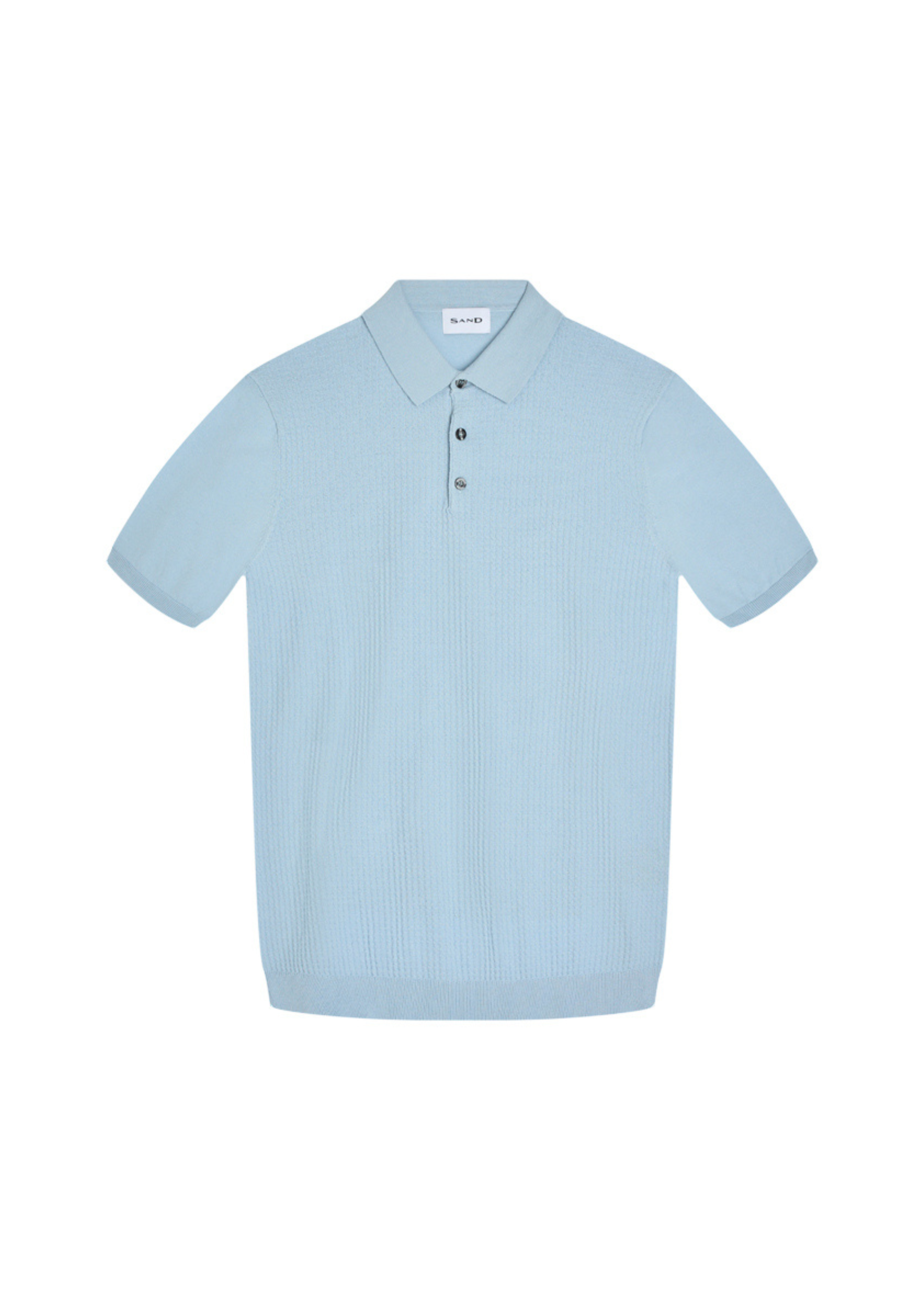 5445 Retro Polo - Blue