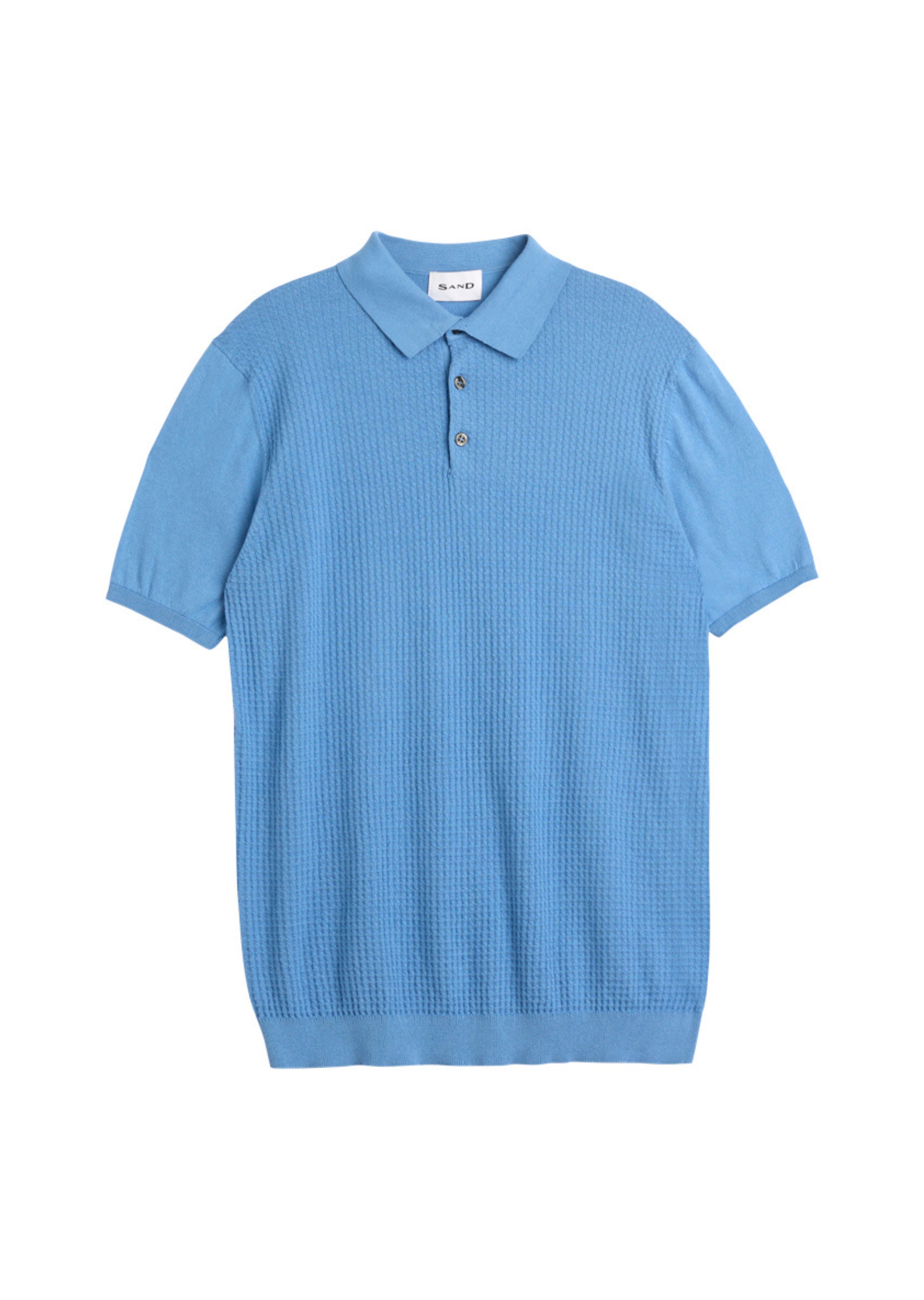 5445 Retro Polo - Blue