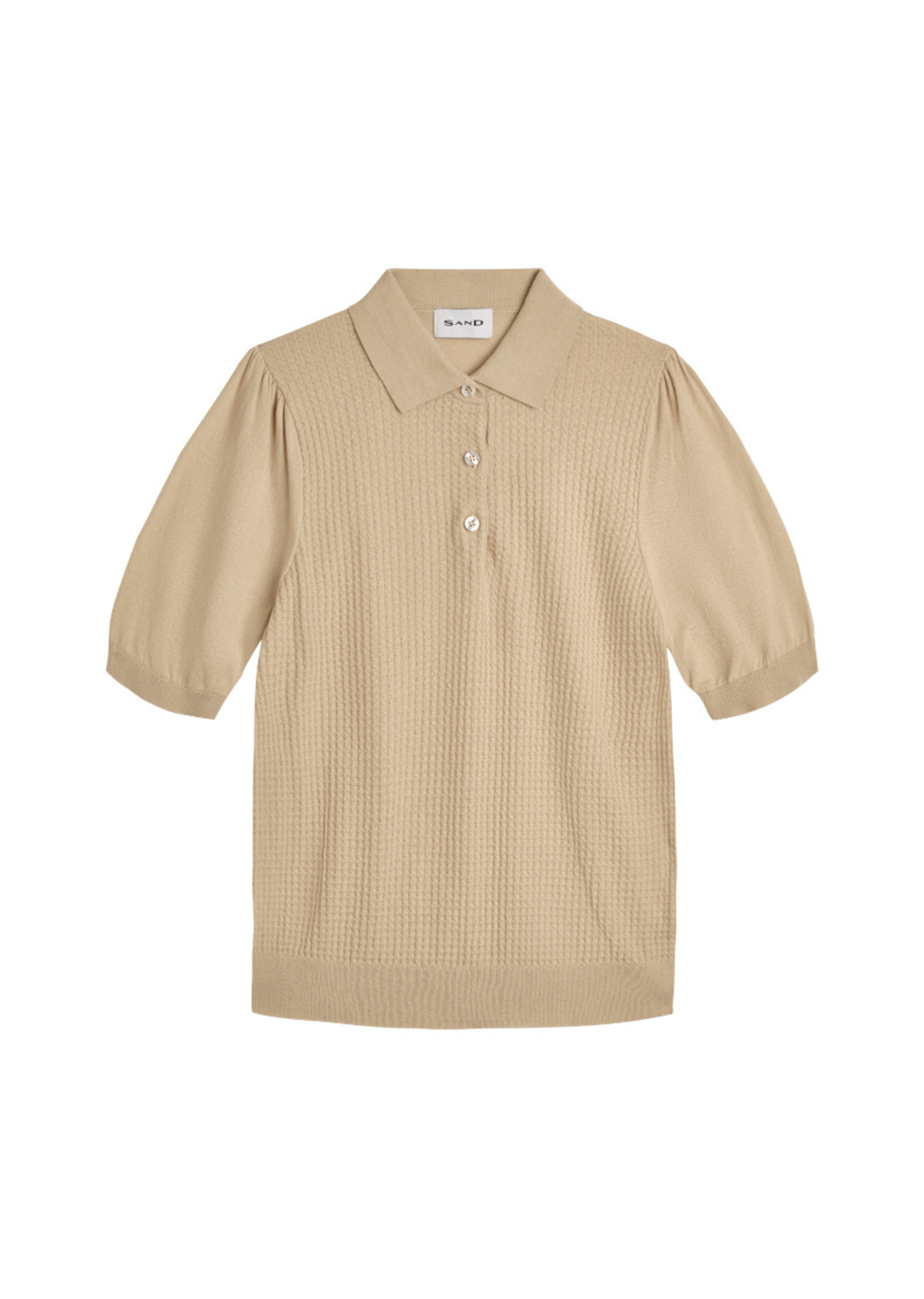 5445 WW Retro Polo Puff - Champagne Beige