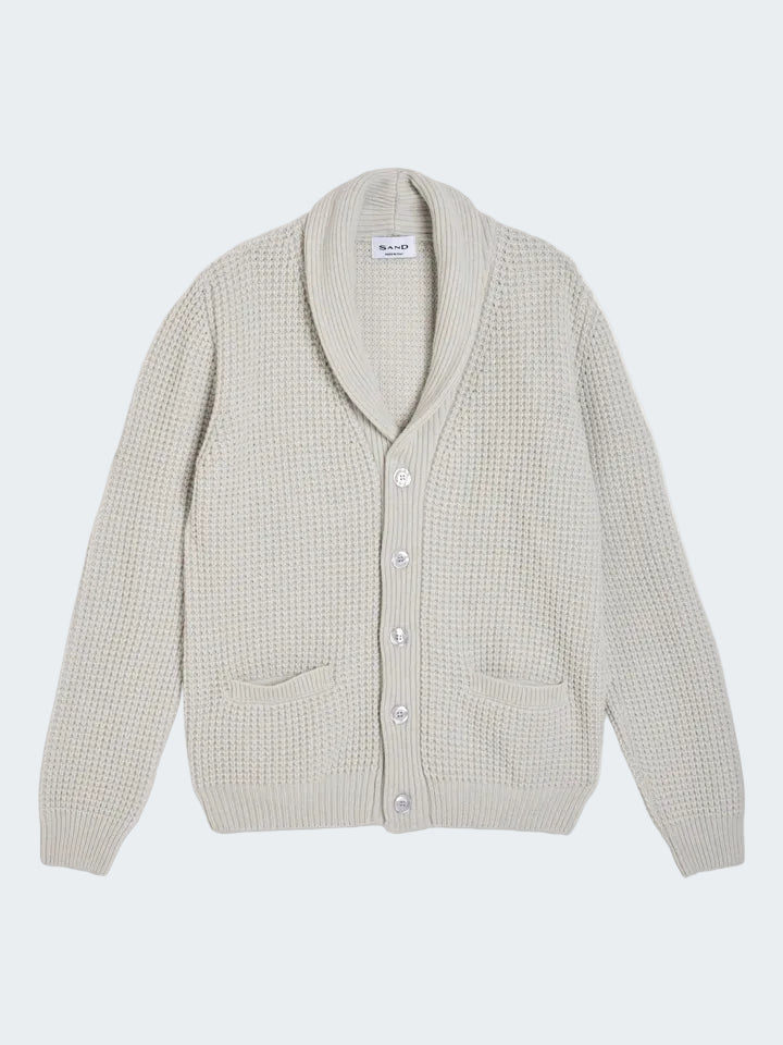 Cashmere Wool Buttoned Cardigan