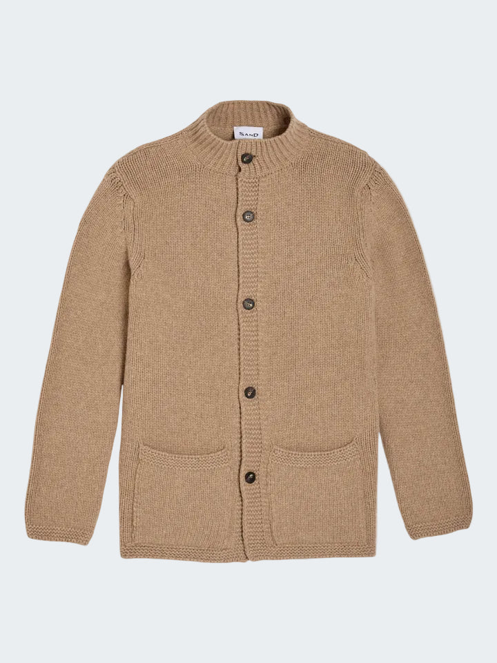 Super fine pure wool cardigan