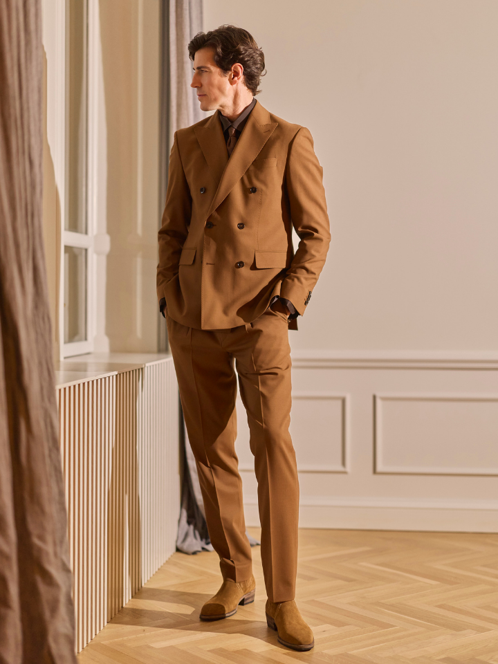 Fine Wool With 4 Way Stretch Trousers