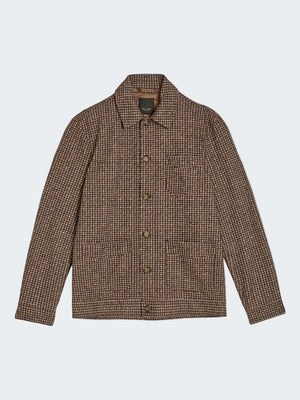 Wool Jersey 4-Way Stretch Overshirt