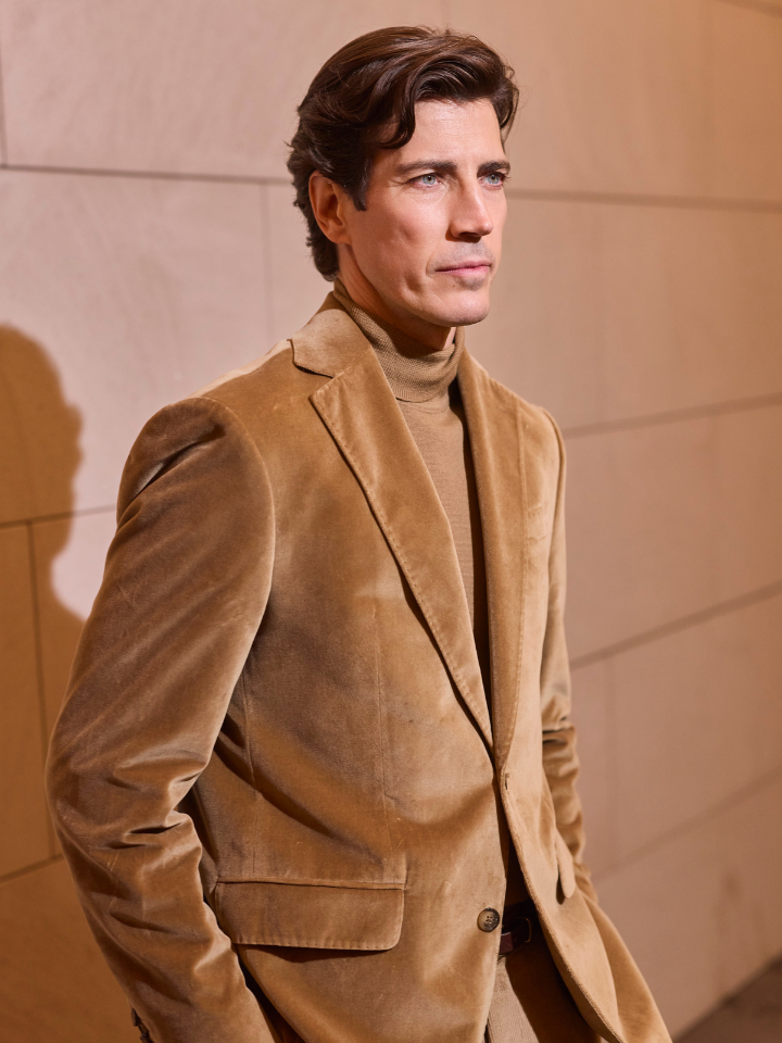 Soft Italian Velvet Blazer