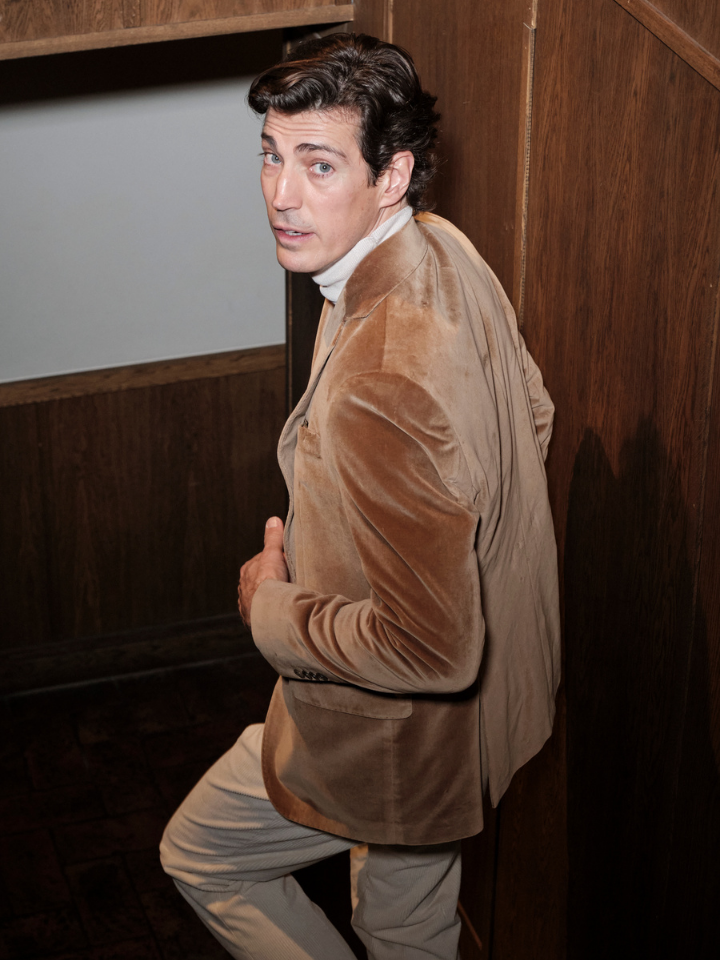 Soft Italian Velvet Blazer