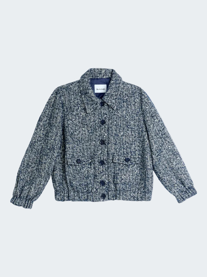 Herringbone Tweed Jacket