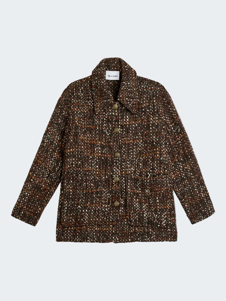 Fancy Boucle Overshirt