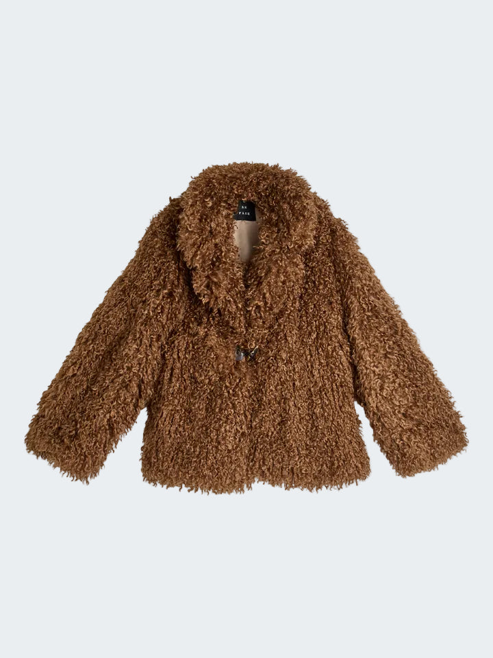 Short Fake Long Fur Coat