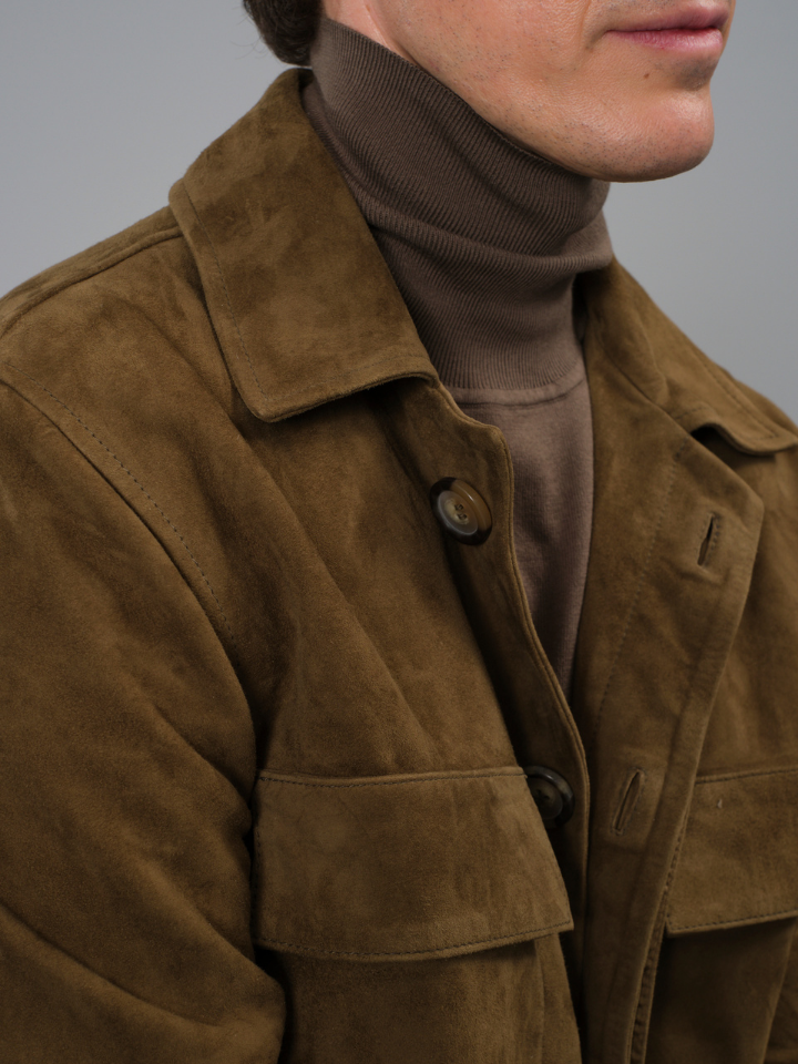 Genuine Suede Overshirt