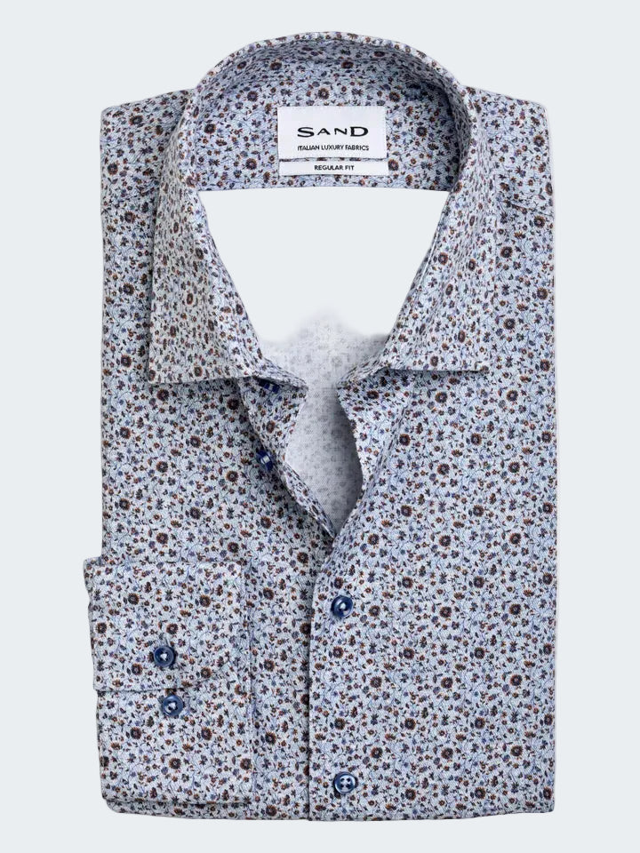 Cotton flannel printed Regular Shirt