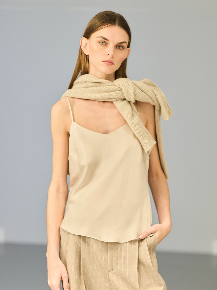 Silk Stretch Camisole Top