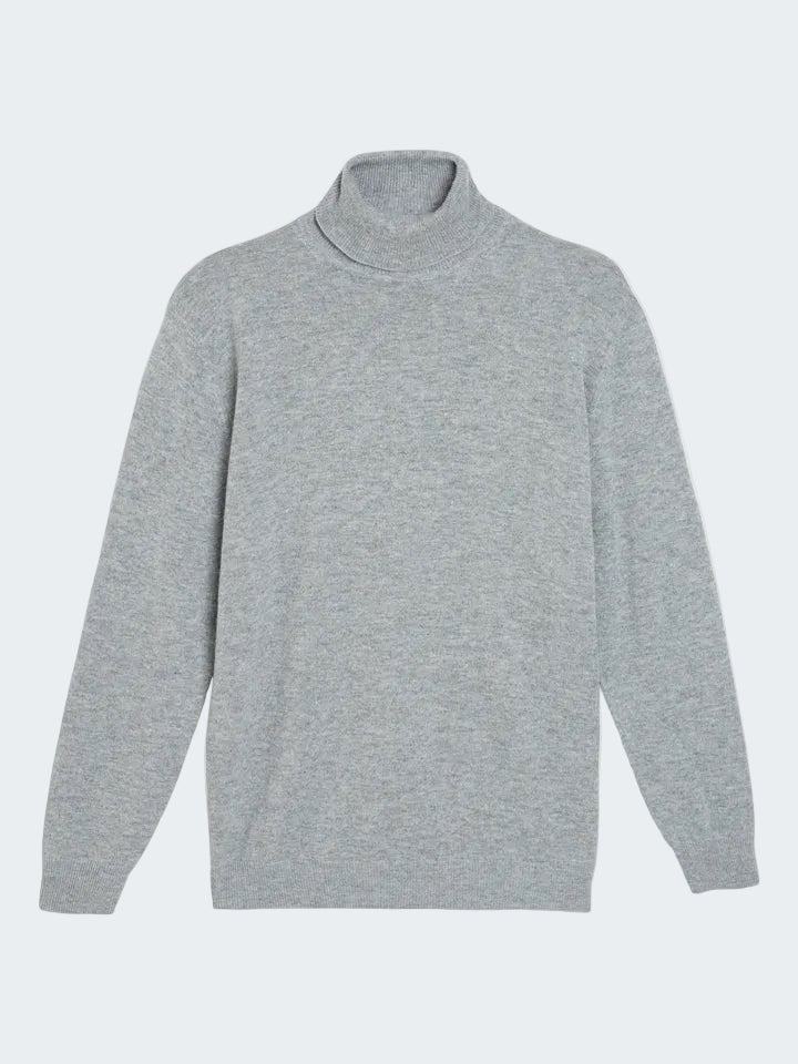 Turtleneck sweater in Alpaca Merino Wool