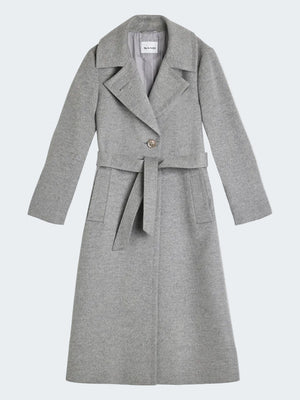 Long Cashmere Wool Coat