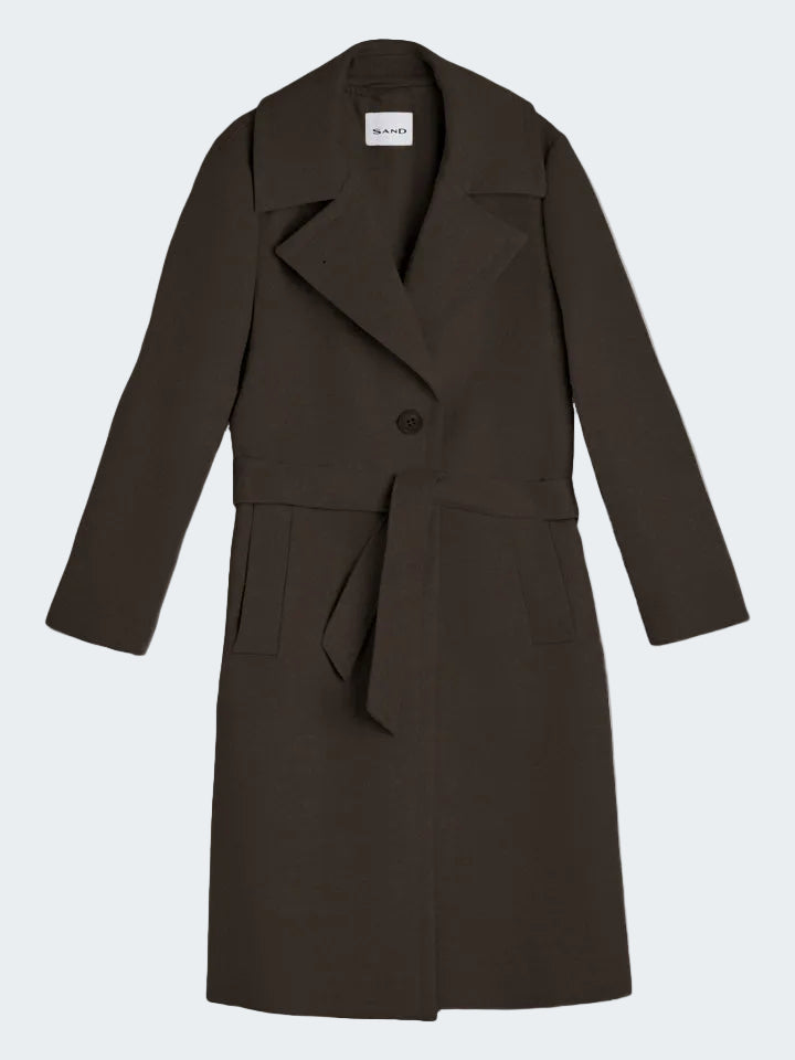 Midi Cashmere Wool Coat