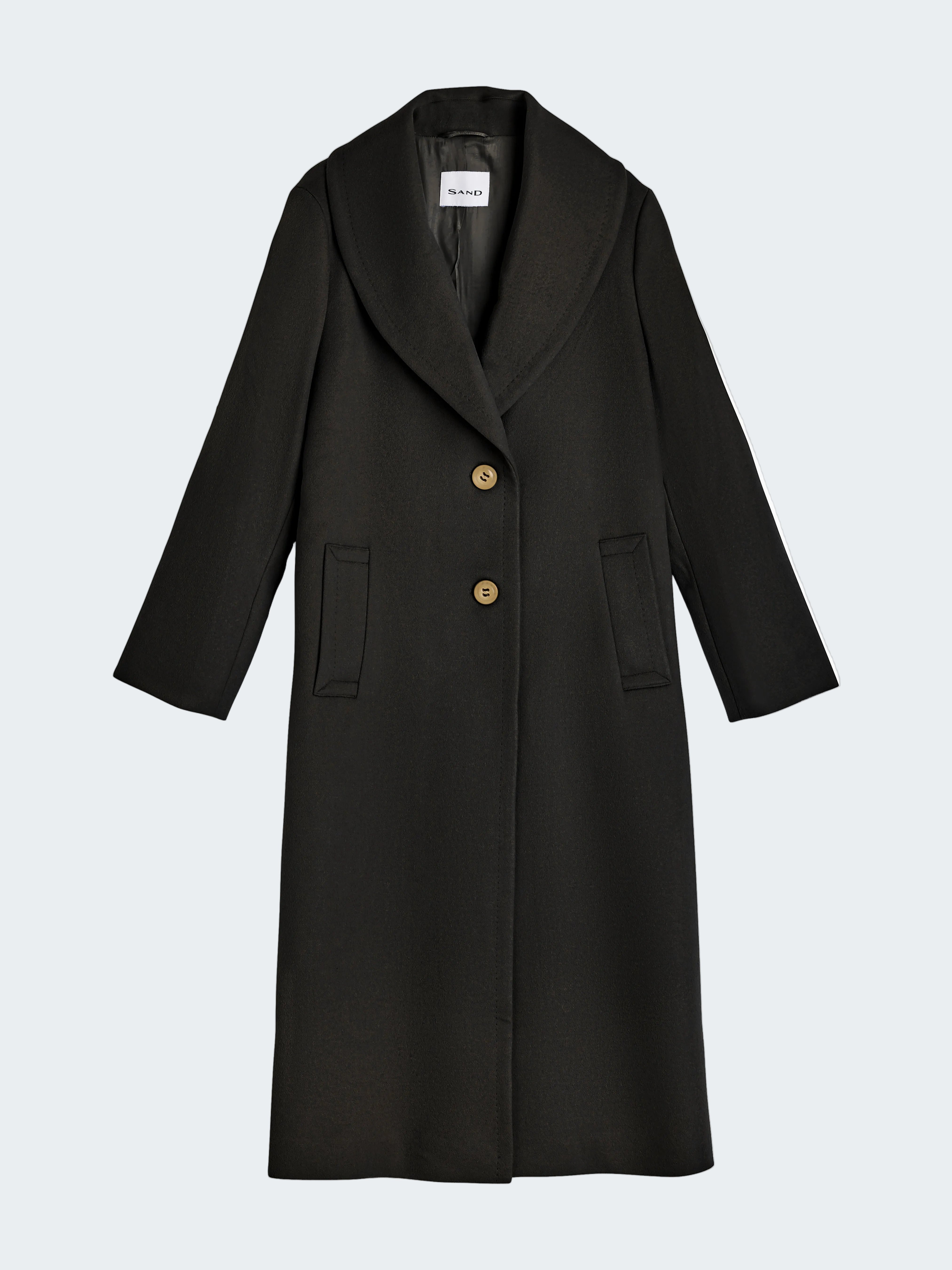 Shawl Cashmere Wool Coat