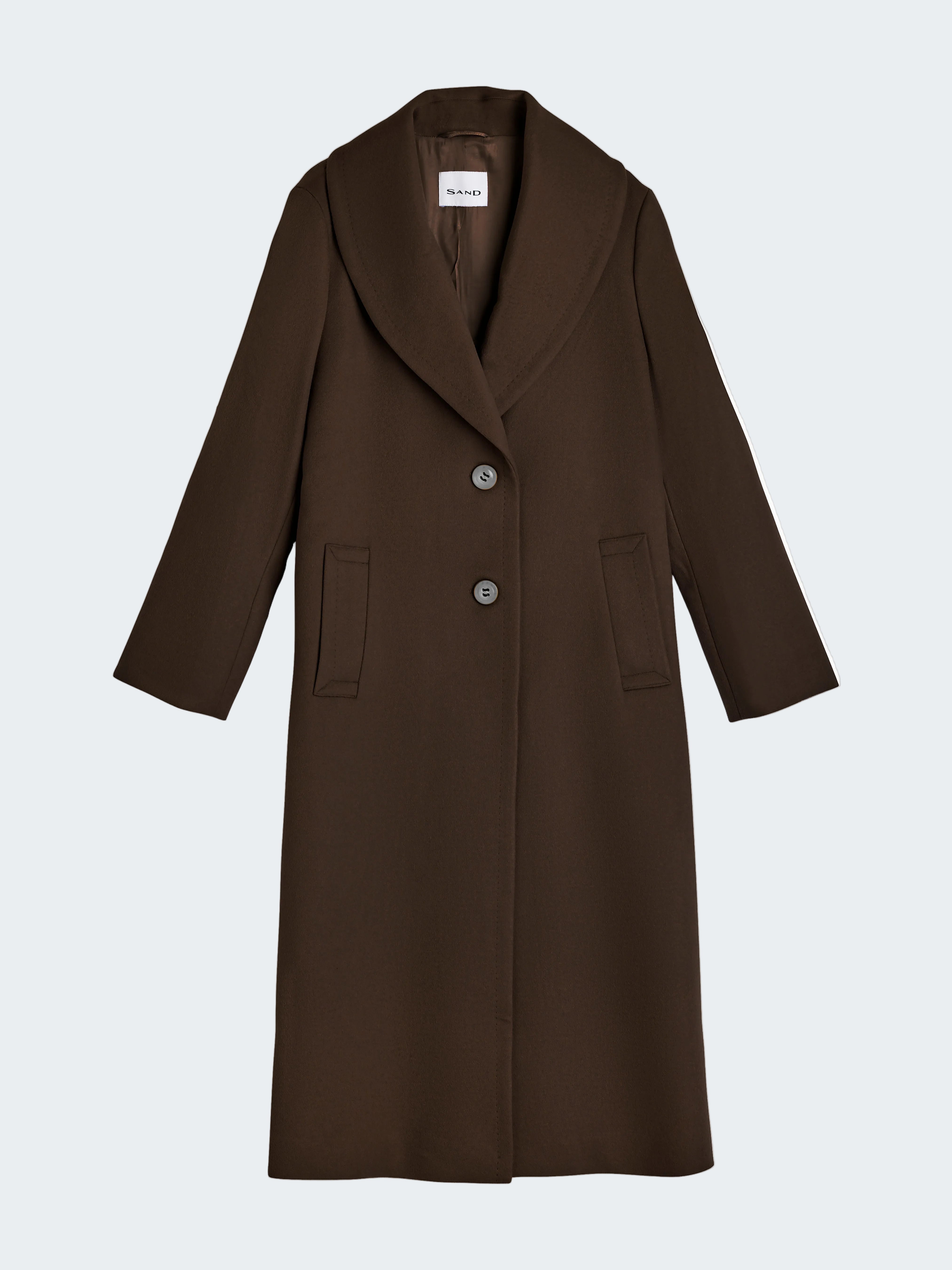 Shawl Cashmere Wool Coat