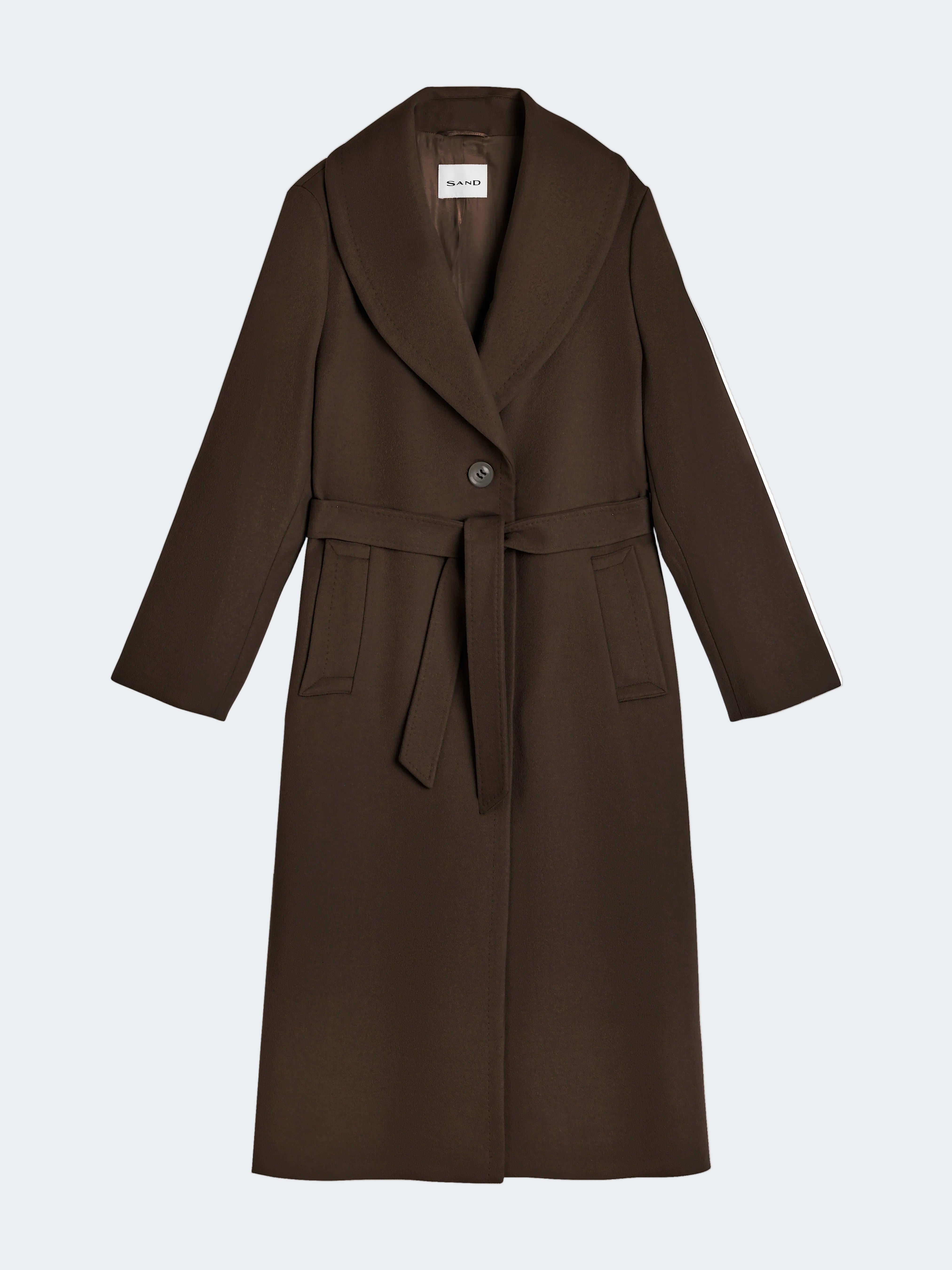 Shawl Cashmere Wool Coat