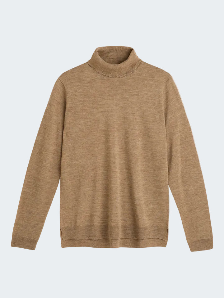 Turtleneck Sweater in Fine Merino Wool