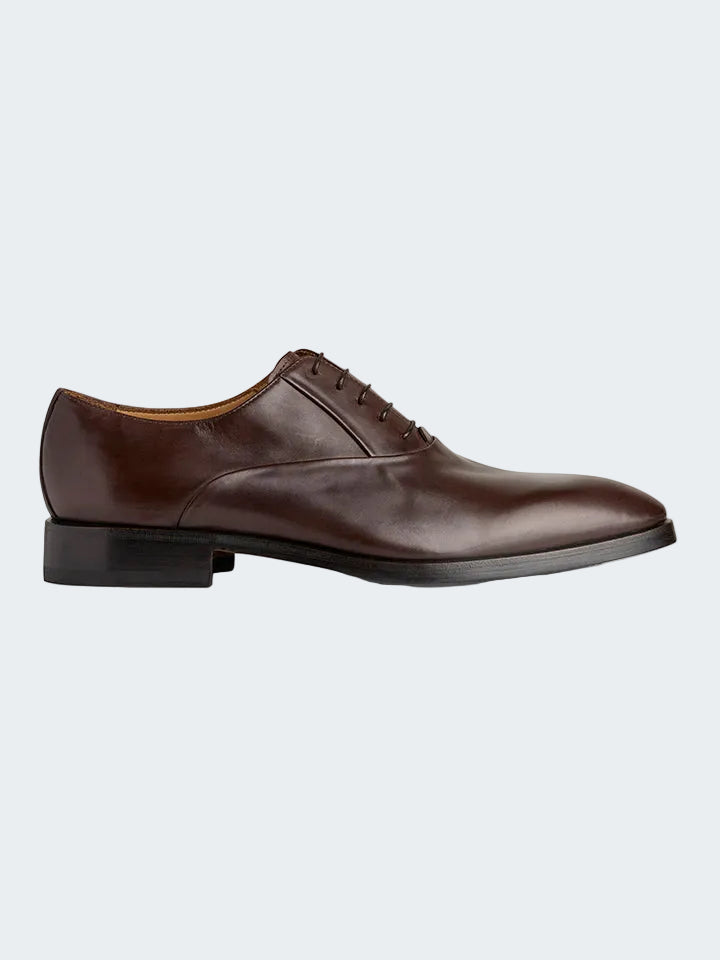 Leather oxford shoes