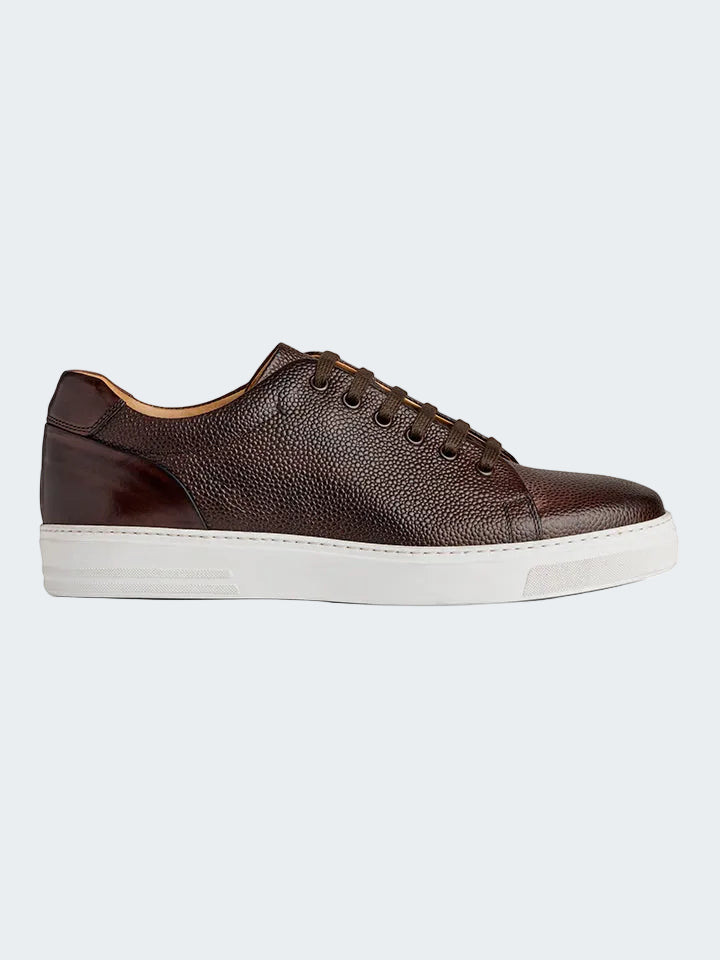Leather sneakers