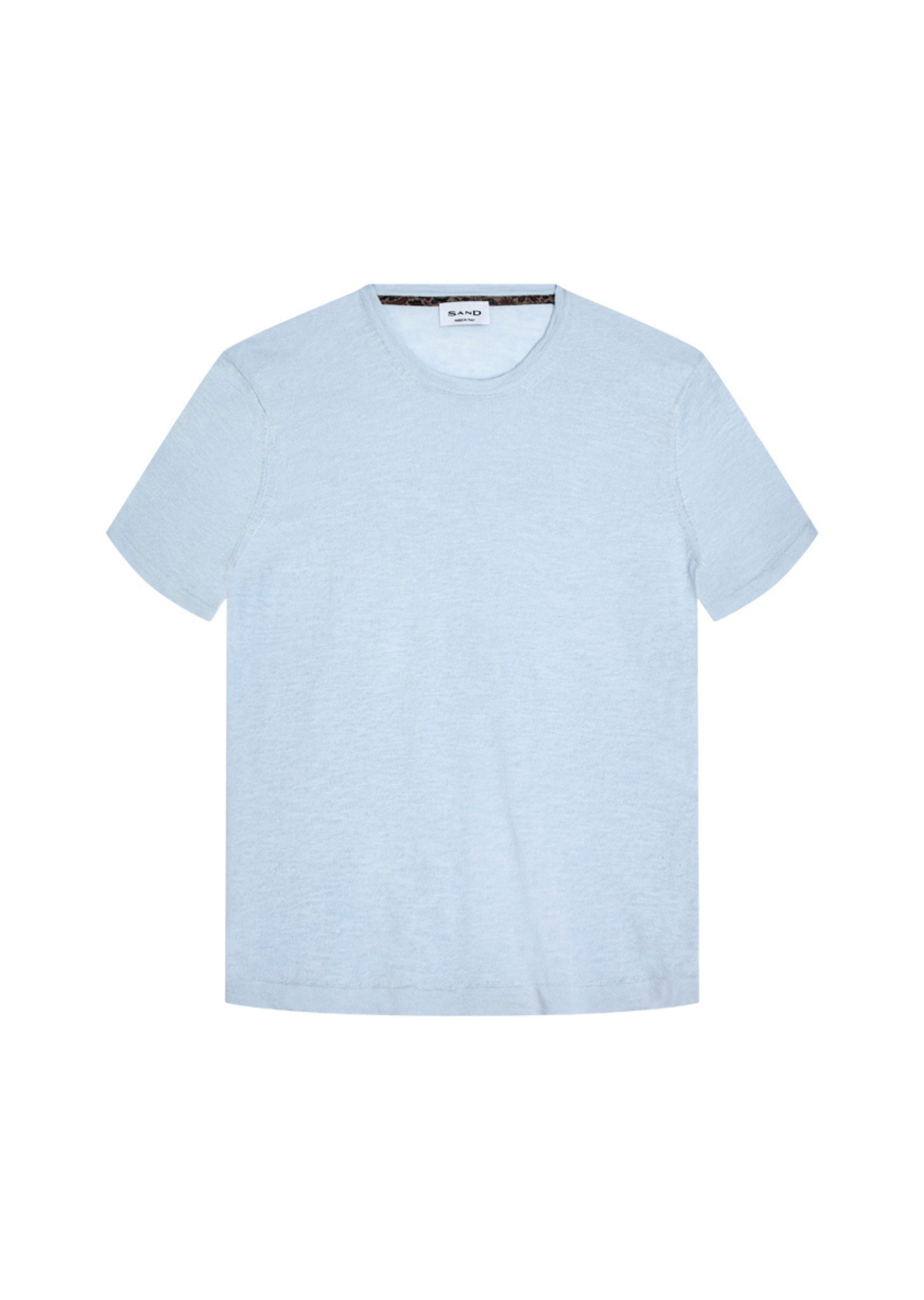 Linen T-Shirt - Blue