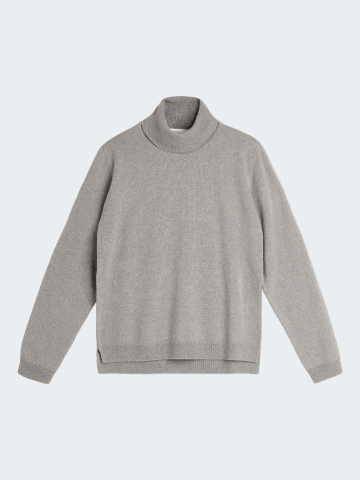 Turtleneck Sweater in Pure Cashmere