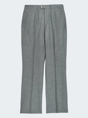 Straight Fit Trousers in Shetland Pure Wool