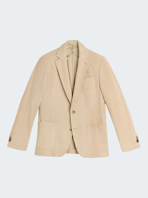 Manmade Soft Corduroy Blazer