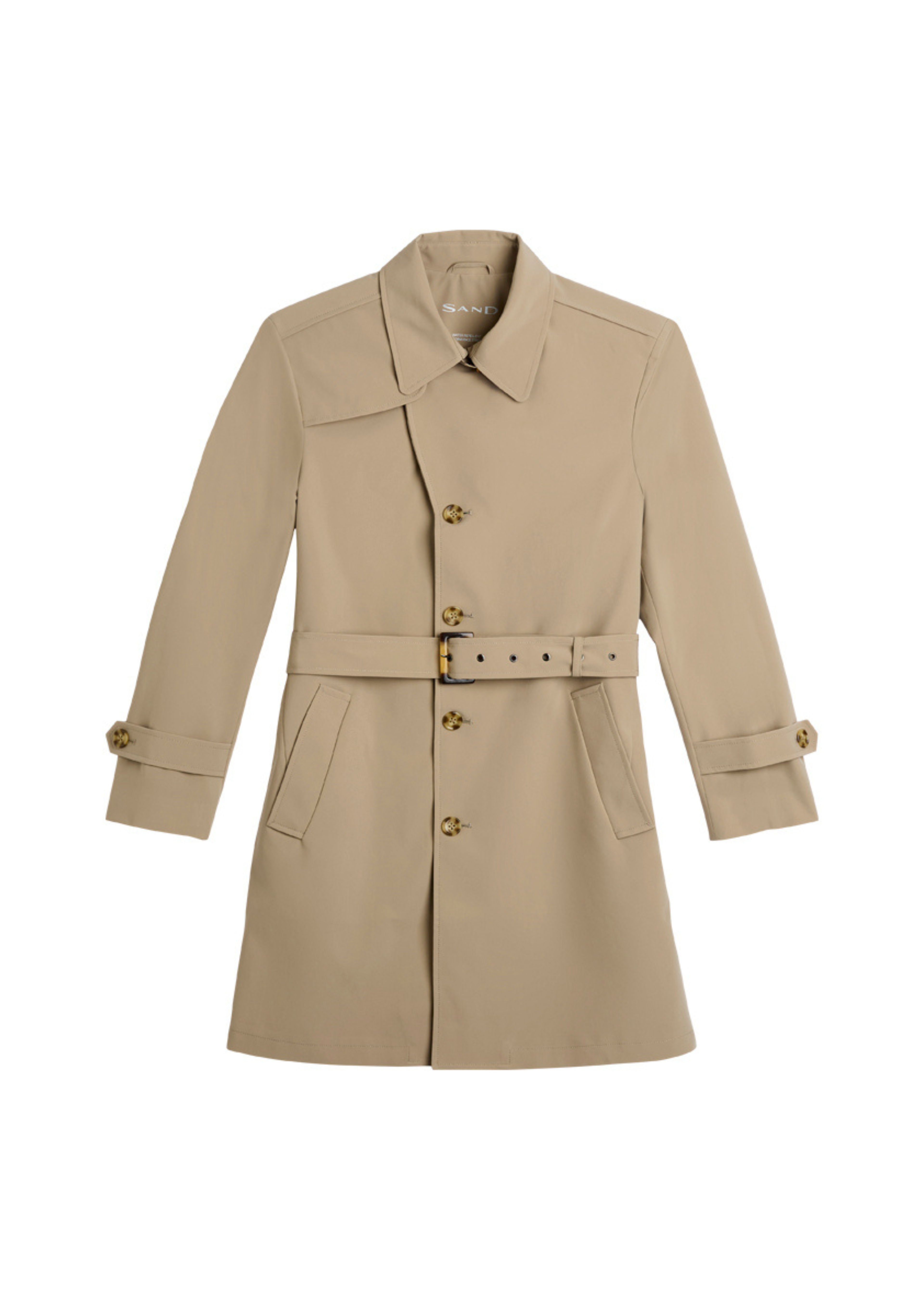 Techno Suede Single Trench - Natural Creme