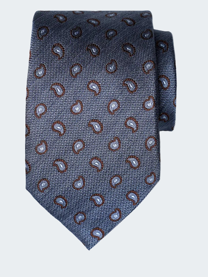 Silk Paisley Pattern Tie