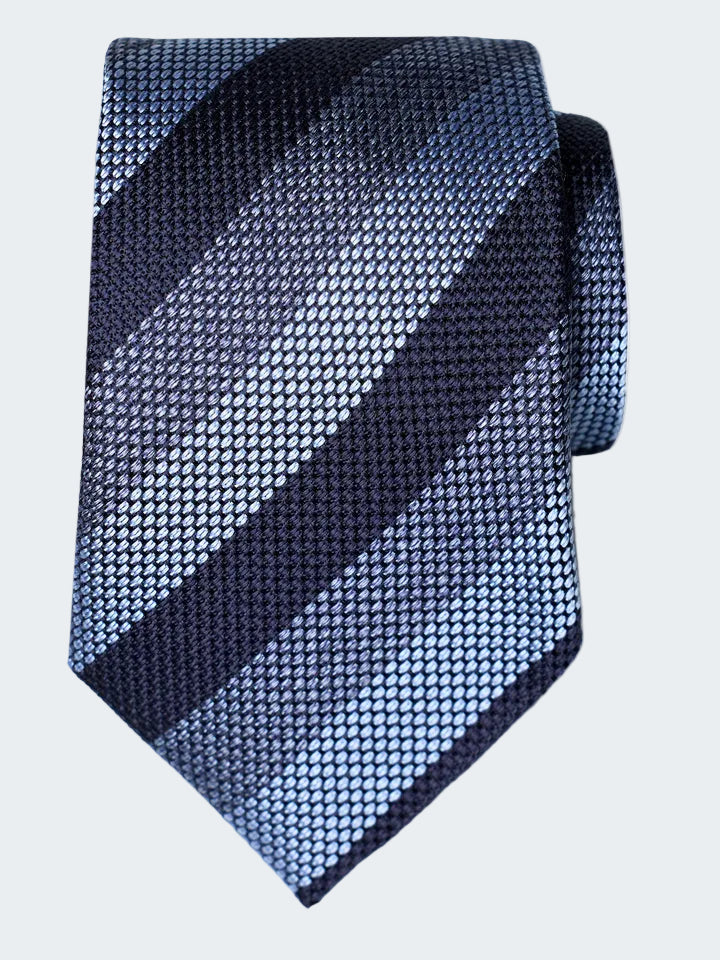 Stripe silk tie
