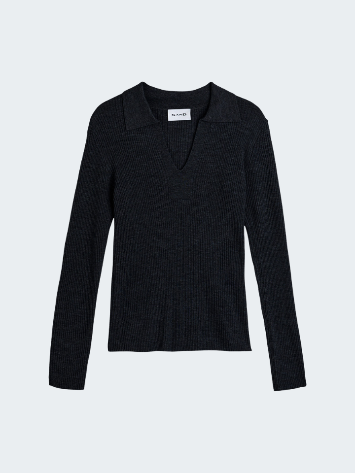 Fine Merino Wool Skipper Sweater