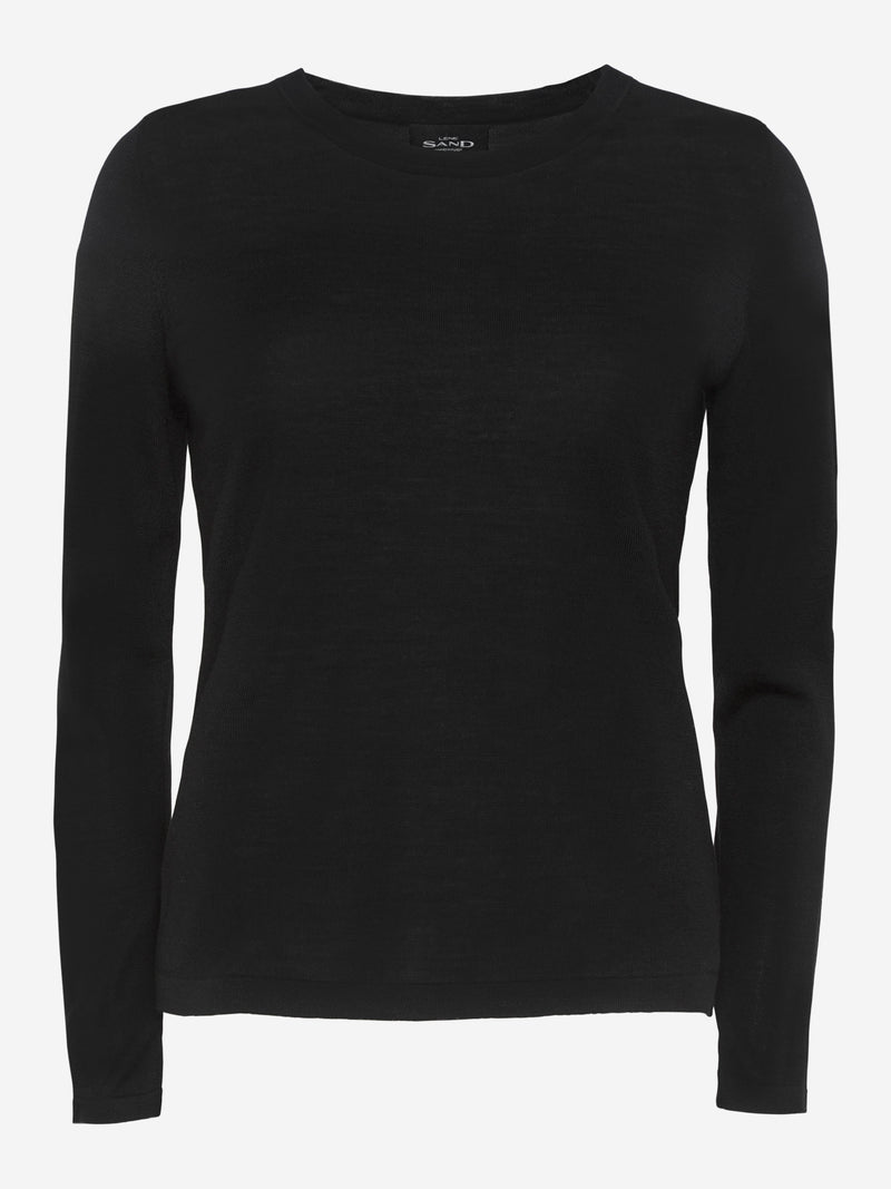 Fellini Pre T-Shirt LS - Ebony Black